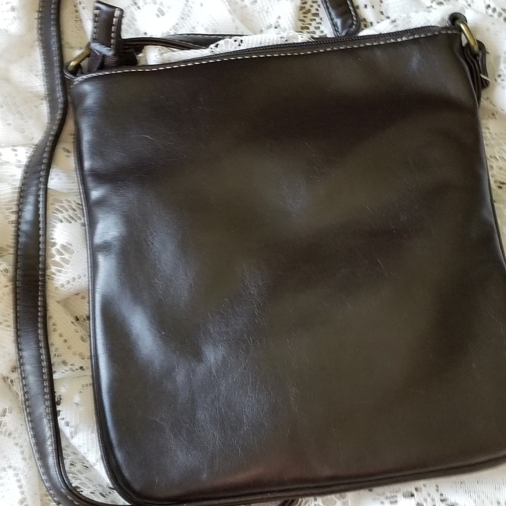 Joe Boxer black cross body purse - Picture 2 of 3